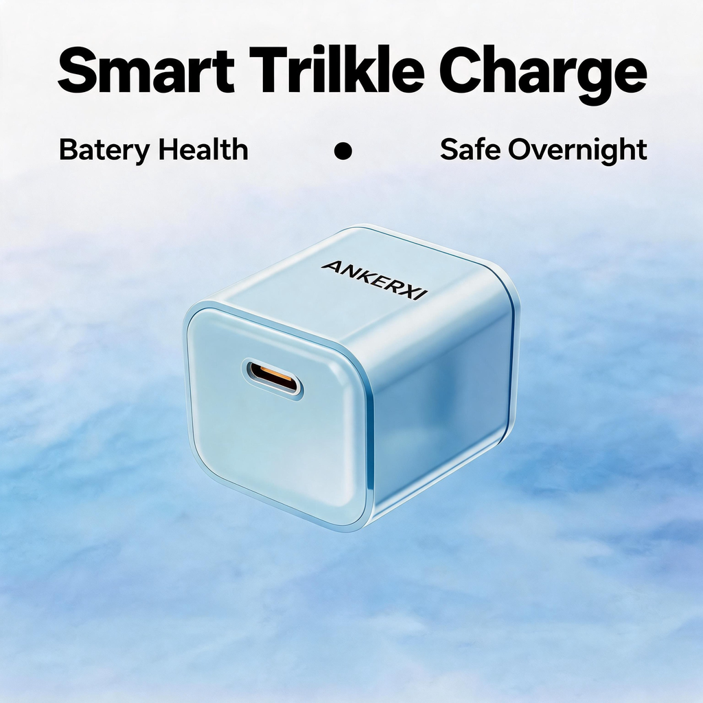 30W Transparent USB-C GaN Charger