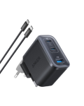 ANKERXI Nano Charger (70W, 3 Ports) - Black