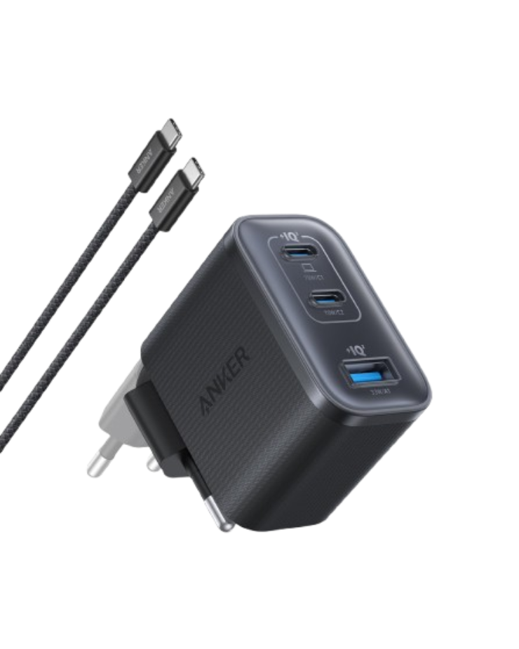 ANKERXI Nano Charger (70W, 3 Ports)