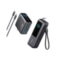 Travel Power kit | ANKERXI 165W Power Bank and 140W 4-Port Laptop Charger Space Black - Default Title