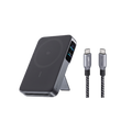 ANKERXI MagGo Power Bank 2 Pro (Qi2.2, 25W, 10.000mAh)+ANKERXI Prime USB-C on USB-C cable (240W, Upcycled-Braided Design) Phantom Gray - Default Title
