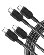 ANKERXI 310 USB-C to USB-C-cable (braided 0,9 m) – 2-pack - 6 ft