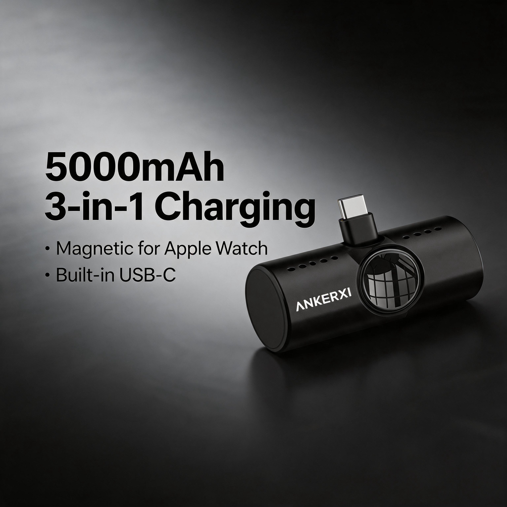 Pocket Watch Power Bank 5000mAh