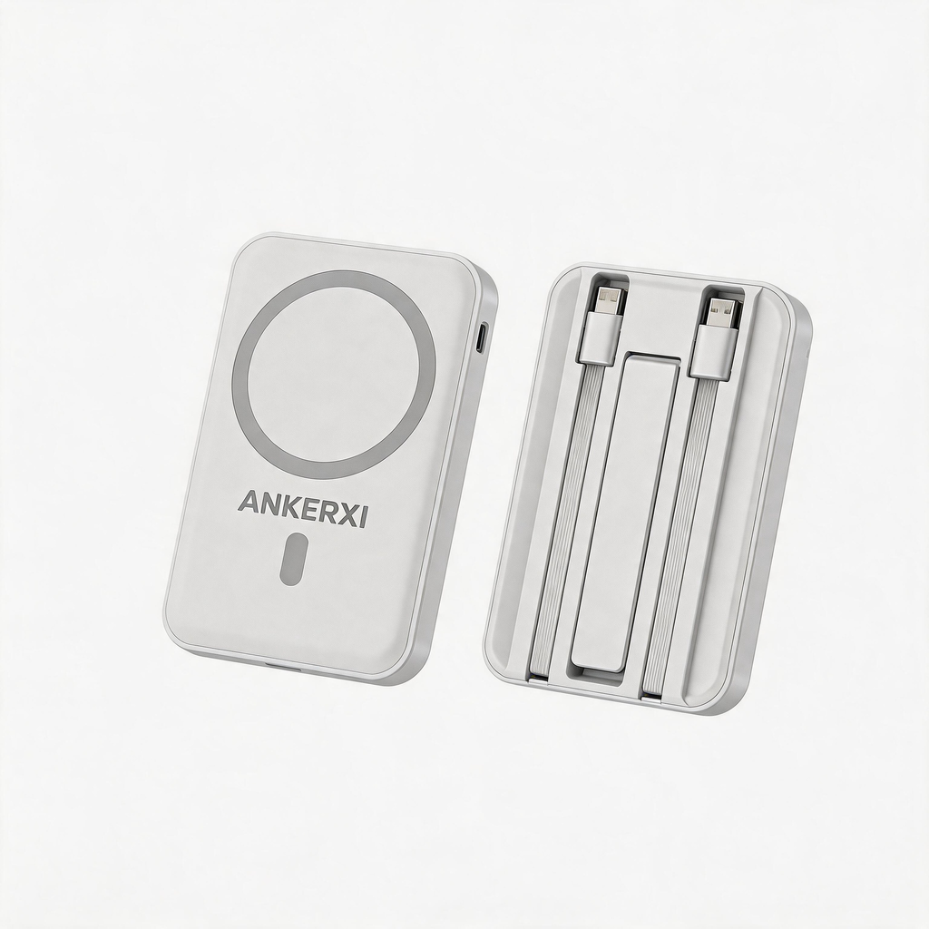 Built-In Cable Power Bank 10000mAh