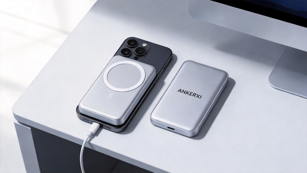 MagSafe-Compatible Wireless Power Bank 10000mAh