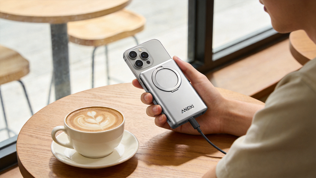 MagSafe-Compatible Wireless Power Bank 10000mAh