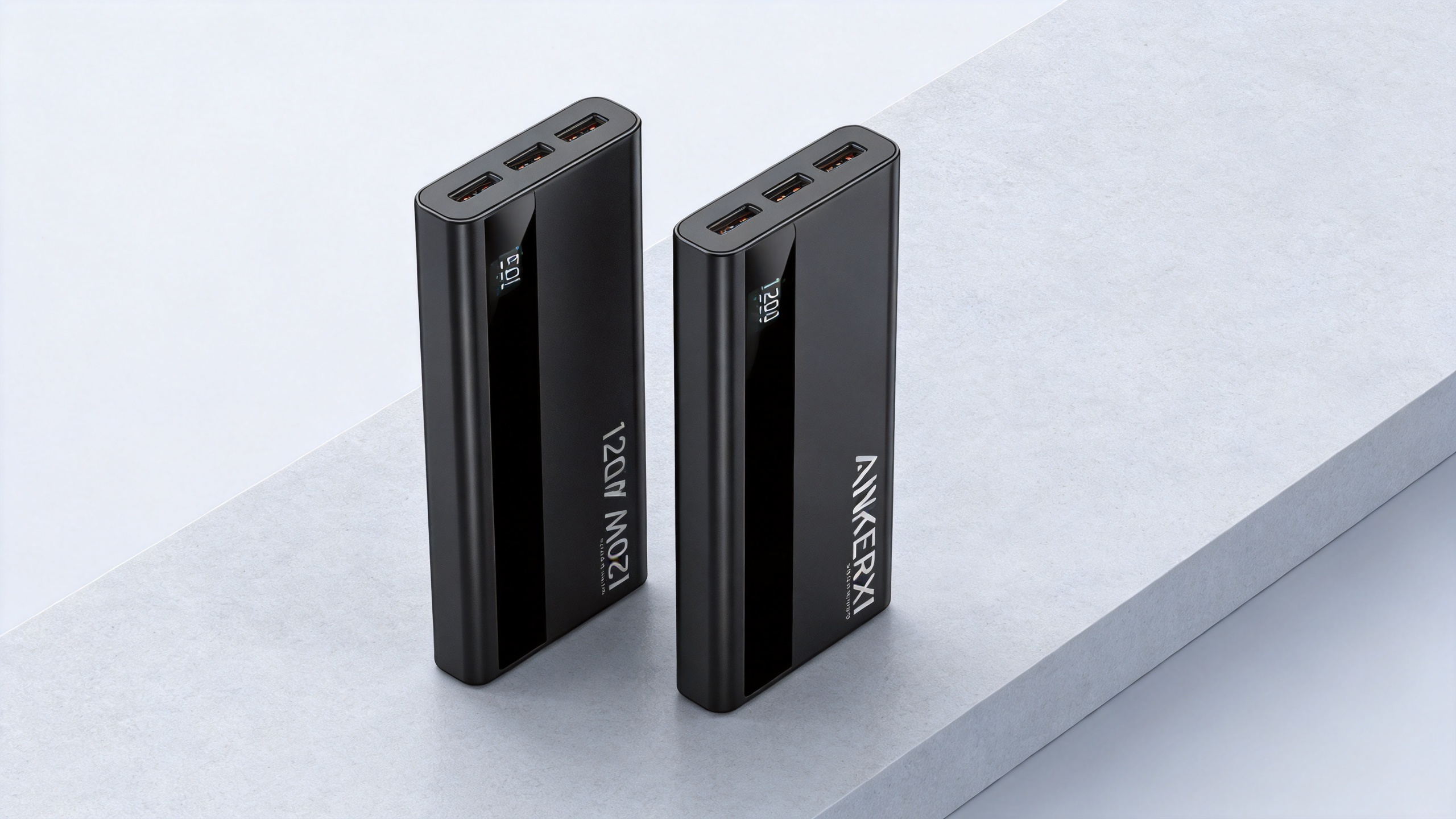 Slim LED Power Bank