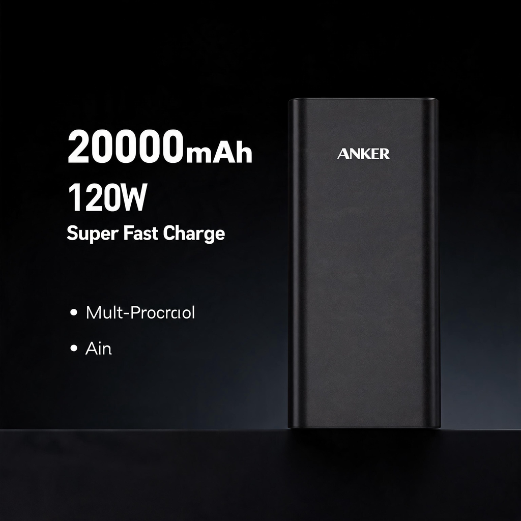 Slim LED Power Bank