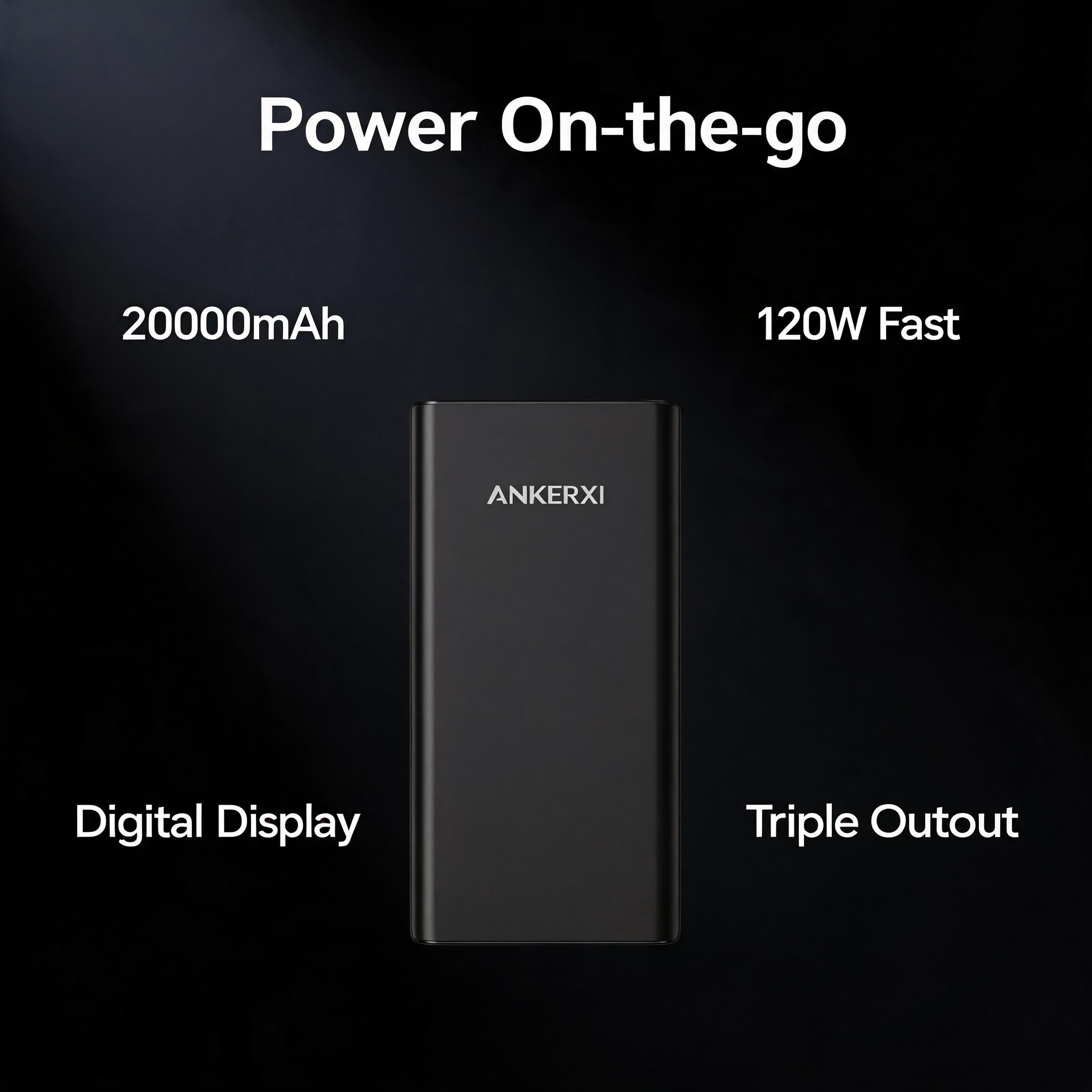 Slim LED Power Bank